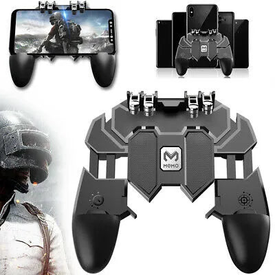 Mobile Game Controller Trigger Gamepad for PUBG - Black