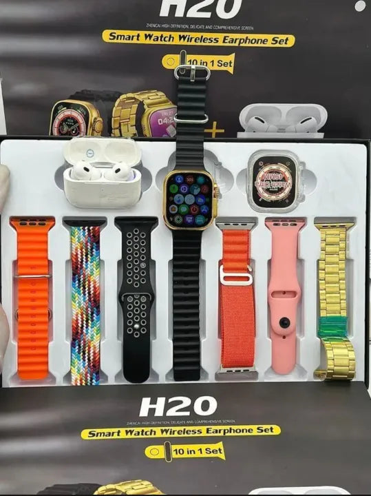 H20 Smart Watch With Airpods